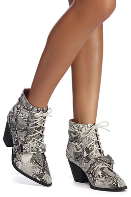 The Buckle Is Real Booties
