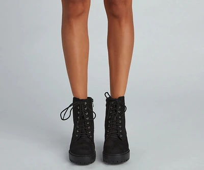 Lug Life Combat Boots