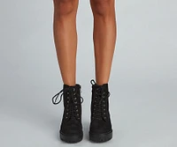 Lug Life Combat Boots
