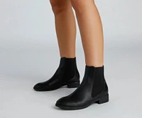 Chic City Girl Stud Accent Booties