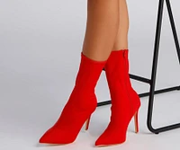 Make A Statement Stiletto Booties
