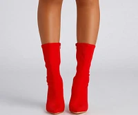 Make A Statement Stiletto Booties
