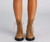 Trendy Status Knit Detail Boots