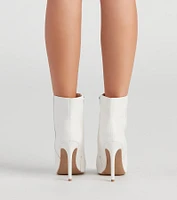 Point Me To Chic Stiletto Booties