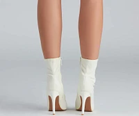Stylish Strut Stiletto Booties
