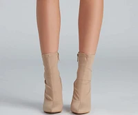 Stylish Strut Stiletto Booties