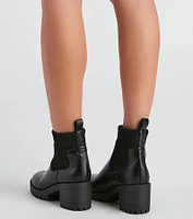 Cutie A Lug Bootie