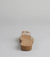 Heart Eyes Only Slide Sandals