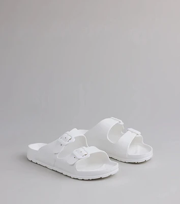Tag Along Strappy Buckle Sandals