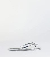 Dainty Looks Bow Thong Sandals