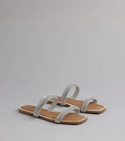 Step Into Glam Rhinestone Sandals
