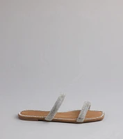 Step Into Glam Rhinestone Sandals
