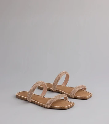 Step Into Glam Rhinestone Sandals