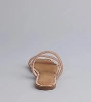 Step Into Glam Rhinestone Sandals