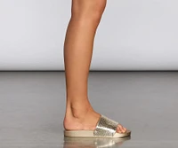 Slidin' Ur Dm's Snake Textured Slides