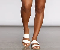Step Into Simplicity Slide Sandals