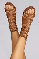 Locked Gladiator Sandals