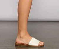 So Sleek Basic Band Sandals
