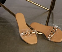 Locked Style Chunky Chain Link Sandals