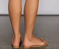 Locked Style Chunky Chain Link Sandals