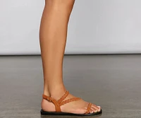 Casual-Chic Strappy Sandals