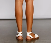 Don't Call It Basic Strap Sandal