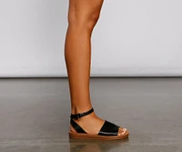 Don't Call It Basic Strap Sandal