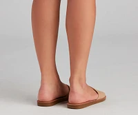 Let It Slide Single Band Sandals