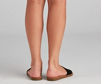 Let It Slide Single Band Sandals