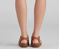 Comfort Level Criss-Cross Sandals