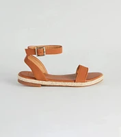 Resort Worthy Espadrille Flat Sandals