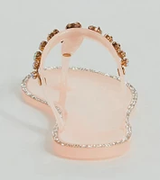 Glam Up Gemstone Strap Jelly Sandals