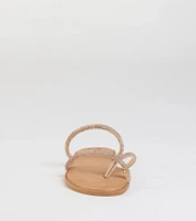 Always Shining Rhinestone Strappy Sandals