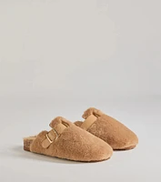 Cozy Glam Slip-On Clogs
