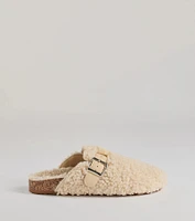 Cozy Glam Slip-On Clogs