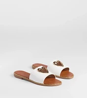 Totally Heart Flat Sandals