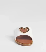 Totally Heart Flat Sandals