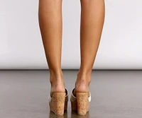 Time to Step Up Cork Wedges