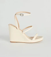 The Sun Strappy Platform Wedges