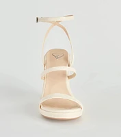 The Sun Strappy Platform Wedges