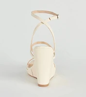 The Sun Strappy Platform Wedges
