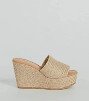 Sunshine Chic Espadrille Wedges
