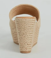 Sunshine Chic Espadrille Wedges