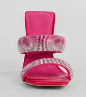 Shine The Night Ombre Rhinestone Wedges