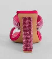 Shine The Night Ombre Rhinestone Wedges