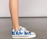 Tie-Dye Frenzy Lace-Up Sneakers