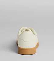 Chic Kicks Contrast Trim Sneakers