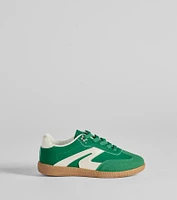 Sporty Chic Contrast Sneakers