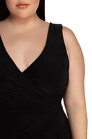 Plus Karla Formal Wrap Dress