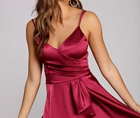 Suzy Ruffle Up The Evening Party Dress